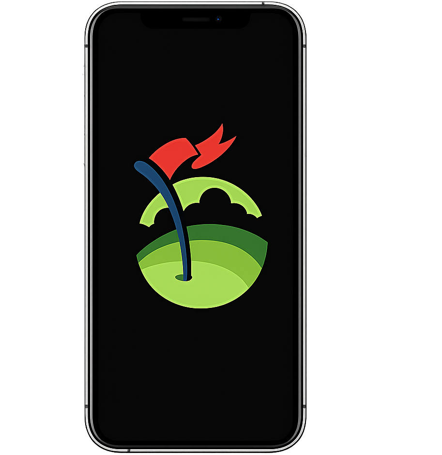 The Gimme Putt Golf app on an iPhone